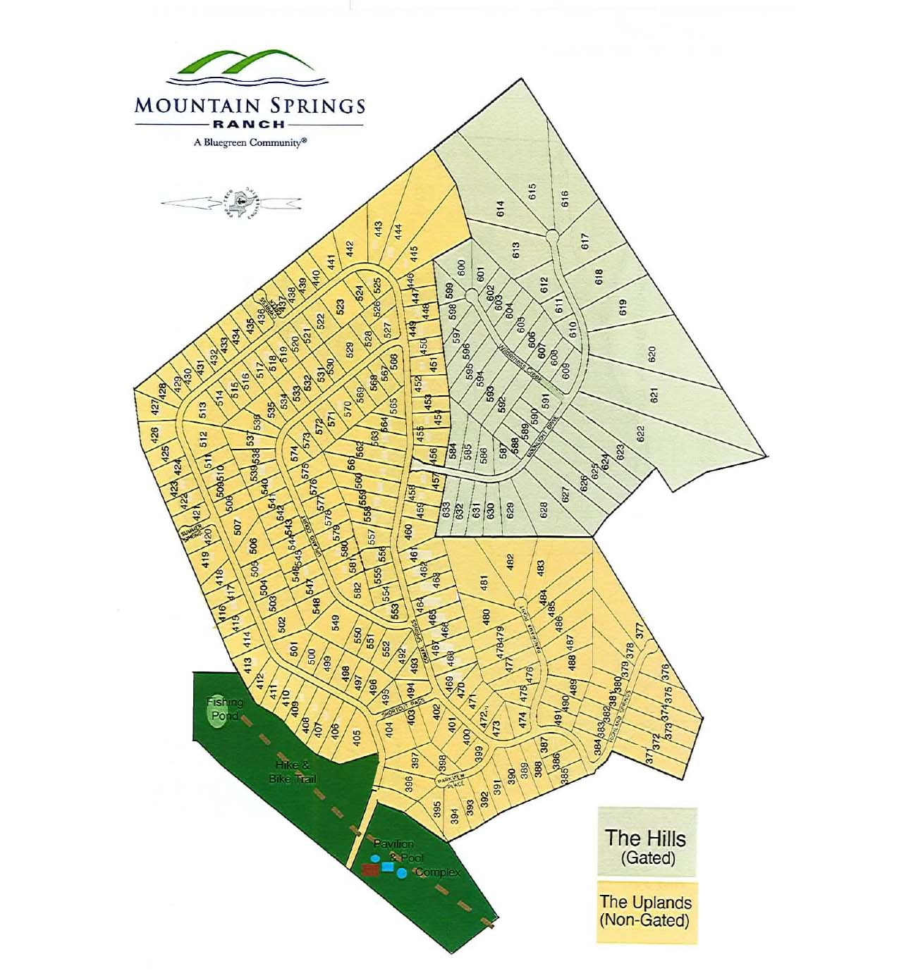 Community Maps – Mountain Springs Ranch Property Owners Association